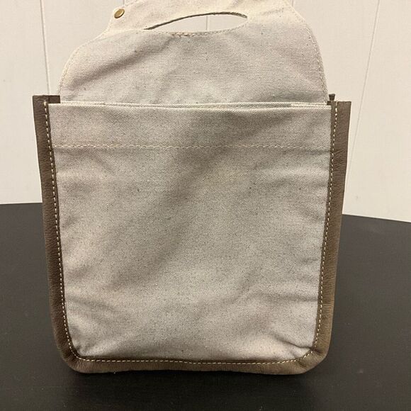 Brand New Clea Ray Canvas and Leather Wine Beer Drink Holder Holds 6 Bottles - Picture 3 of 9